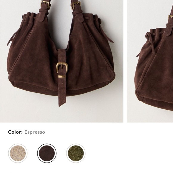 FREE PEOPLE - Serena Cinched Shoulder Bag - Picture 5 of 6